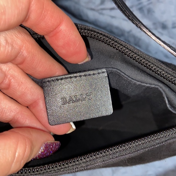 EUC Vintage Bally Crossbody canvas logo Bag - Picture 9 of 13